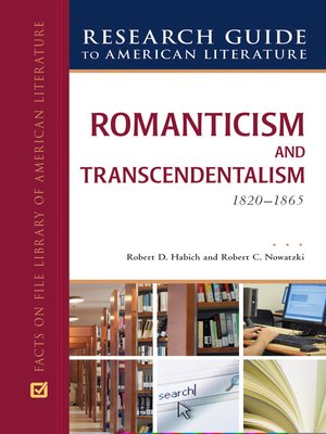 cover image of Romanticism and Transcendentalism, 1820-1865